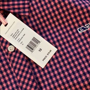 Vineyard Vines Womens Classic Button Top